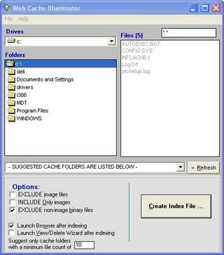 Web Cache Illuminator