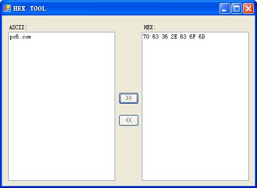 ASCIIHEXת(HEX TOOL)