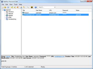 KeePass Password Safe Portable